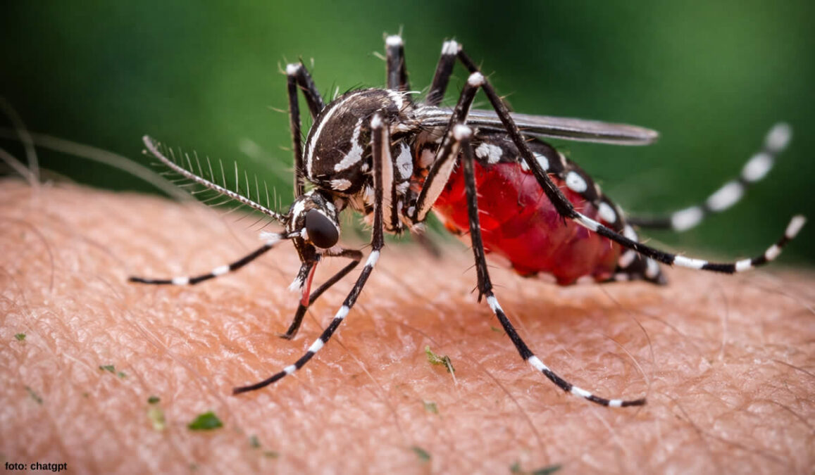 mosquito da dengue em Hortolândia