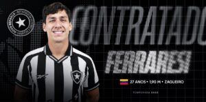 Botafogo anuncia a contratação de Ferraresi
