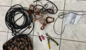 Dupla é presa em Nova Odessa após furto de fios e tentativa de fuga