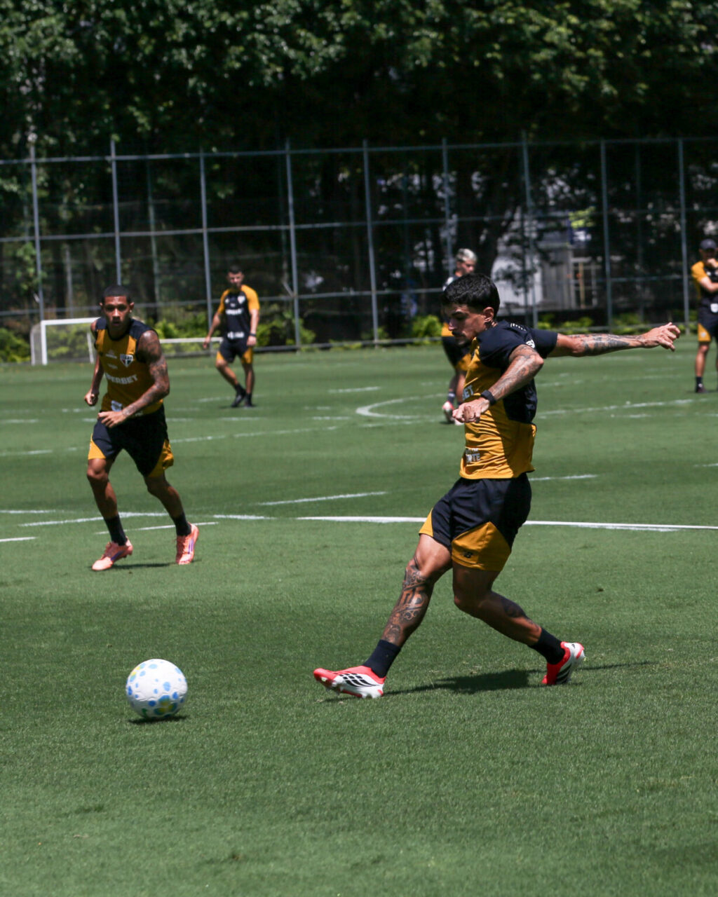 são Paulo treino