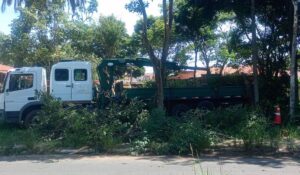 Revitalização da área afetada pelas fortes chuvas no Jardim Ricardo