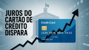 Juros do cartão de crédito chegam a 435,9% ao ano