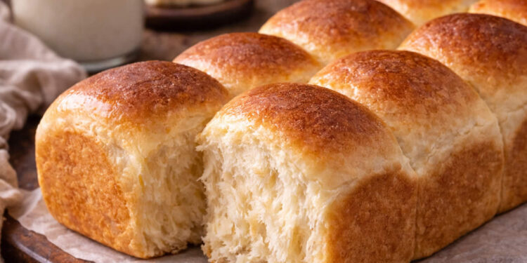 Pão de leite caseiro