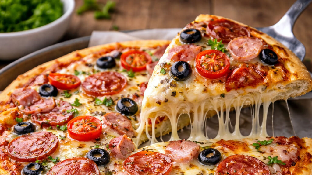 Pizza de liquidificador