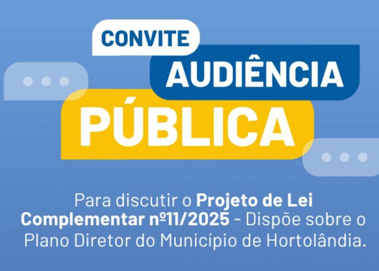 novo Plano Diretor