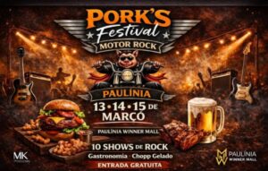 Evento de rock com entrada gratuita acontece neste fim de semana em cidade da região