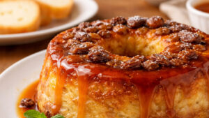 Não jogue pão fora: essa receita de pudim de pão super cremoso está conquistando a internet