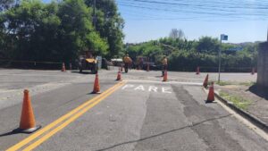 Parque do Horto recebe reforço na sinalização de solo