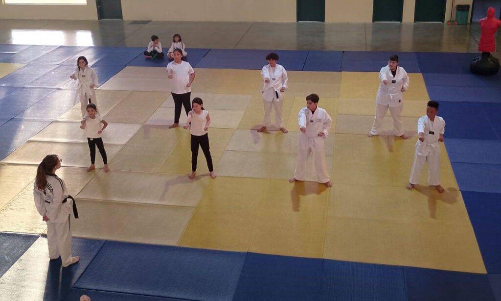 aulas gratuitas de Taekwondo