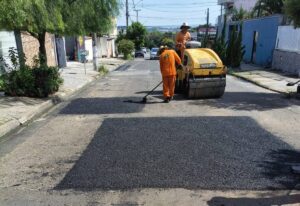 Mutirão Tapa-Buraco conclui serviços no Jardim Sumarezinho e segue em 18 bairros de Hortolândia