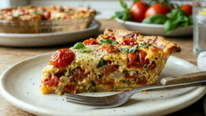 Torta de tomate de liquidificador: receita fácil e rápida