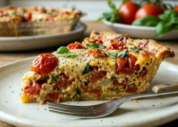 Torta de tomate de liquidificador