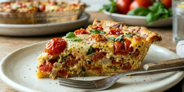 Torta de tomate de liquidificador