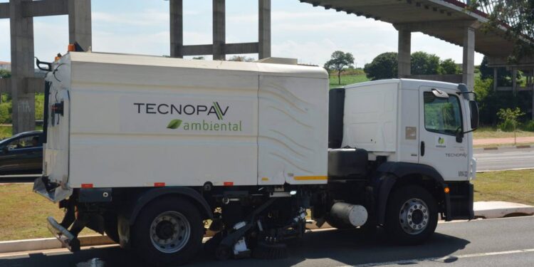 varrição mecanizada