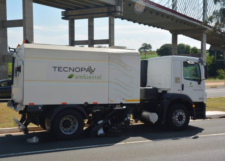 varrição mecanizada