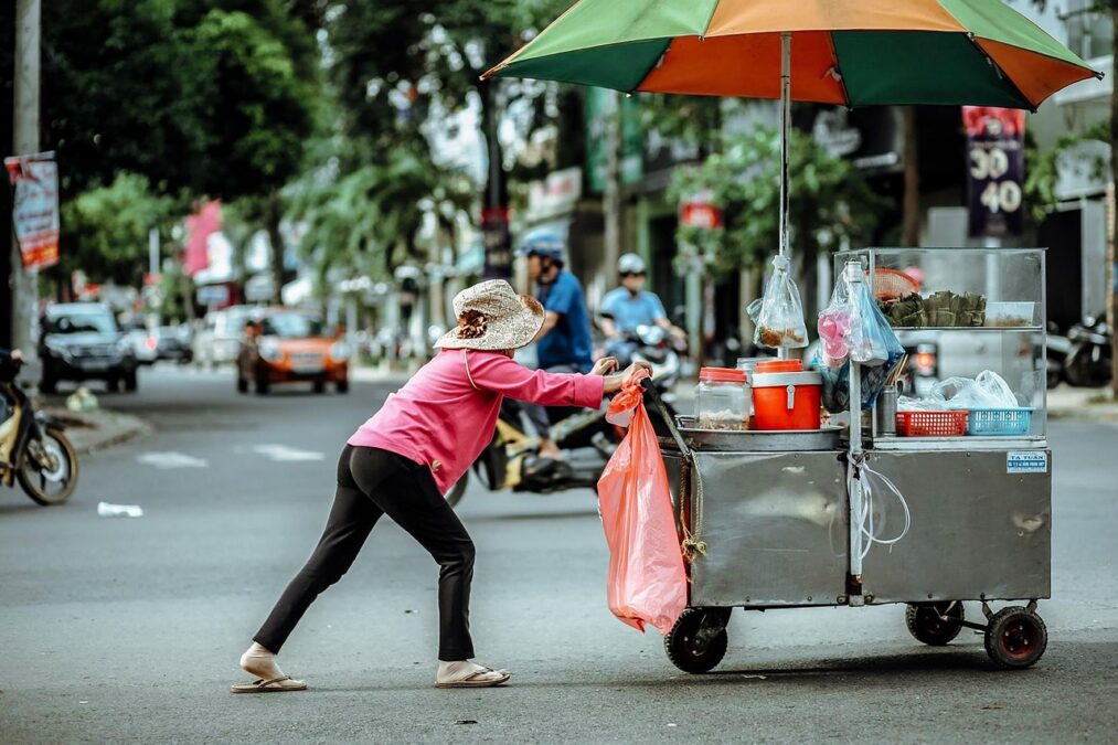 vendedor de rua
