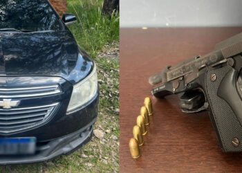 BAEP prende dupla armada em Hortolândia