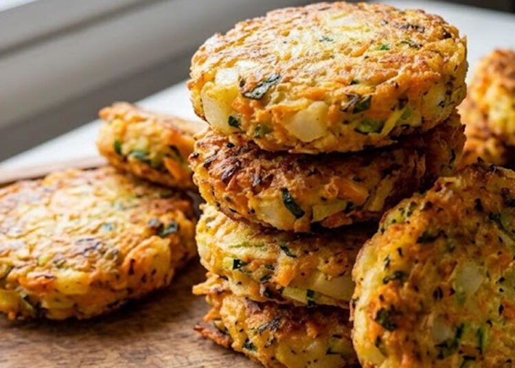Bolinho de Batata, Cenoura e Abobrinha