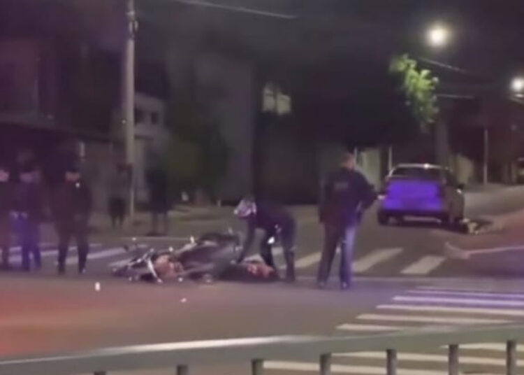 Fuga de motociclista em Hortolândia termina em colisão