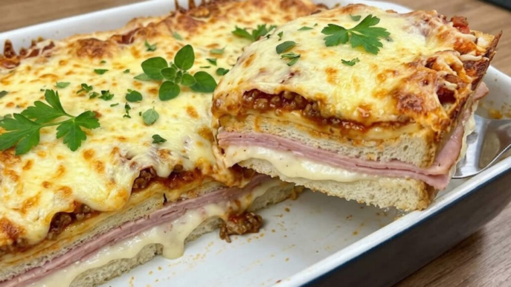 Lasanha de Pão de Forma