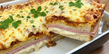 Lasanha de Pão de Forma