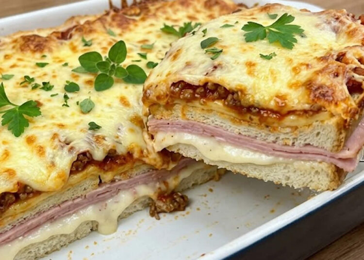 Lasanha de Pão de Forma