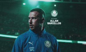 Palmeiras goleia na estreia de Allan Barcellos