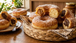 Rosquinhas Recheadas: receita fofinha, cremosa e irresistível