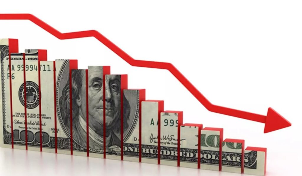 Dólar recua