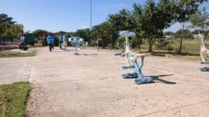 Jardim Minda recebe nova academia ao ar livre