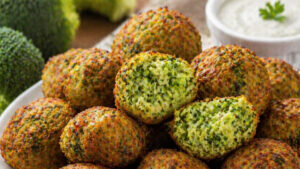Bolinho de Brócolis com Queijo Crocante: receita fácil e irresistível