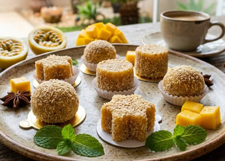 Docinhos Zero Açúcar de Maracujá com Manga