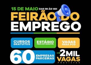 Feirão do Emprego de Sumaré oferece mais de 2 mil vagas na sexta (15)