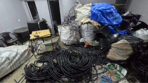 Cabos furtados em Hortolândia: DIG apreende 4 toneladas
