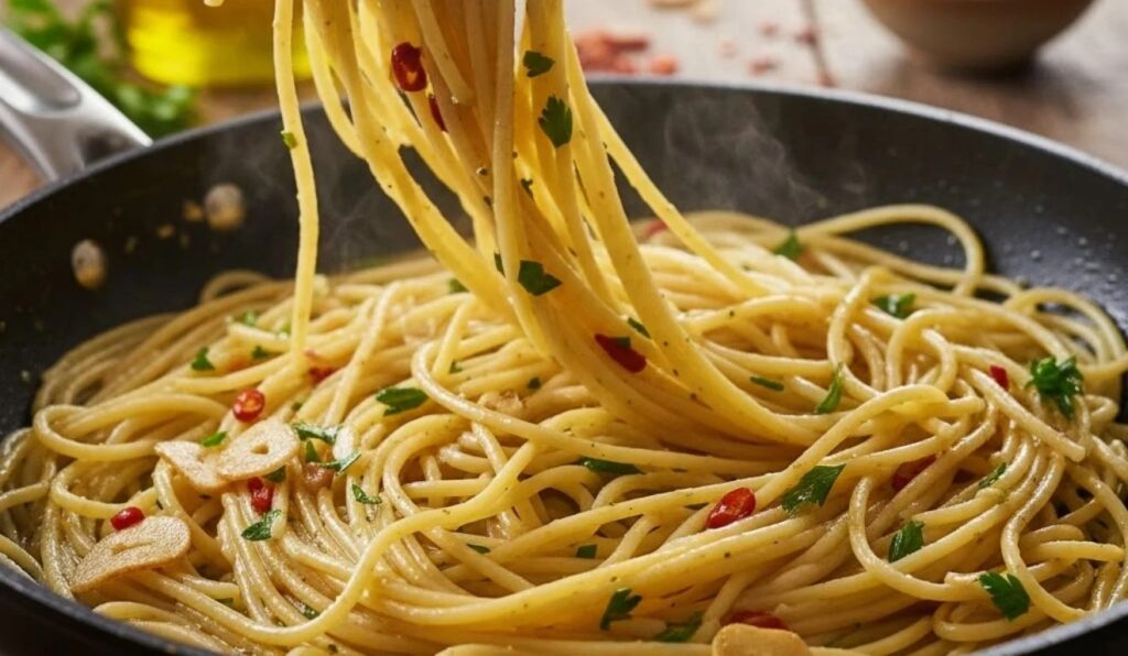 Macarrão alho e óleo