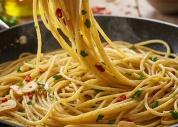 Macarrão alho e óleo