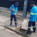Mutirão de limpeza e desentupimento de bueiros 