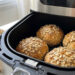 Pãozinho de aveia na air fryer