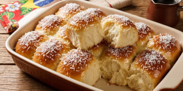 pão de leite condensado