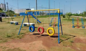 Hortolândia reforça zeladoria de playgrounds e academias ao ar livre