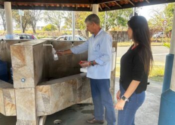 poço artesiano do Jardim Mirante