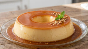 Pudim Gelado Sem Ovos (Sem Forno)