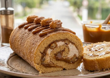 Rocambole de churros