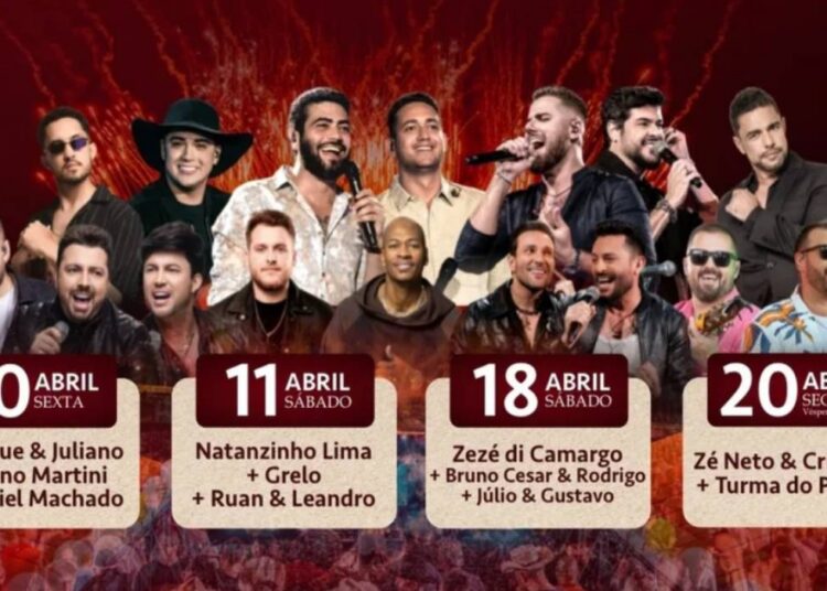 Zé Neto & Cristiano na Festa do Peão de Paulínia: adquira os ingressos