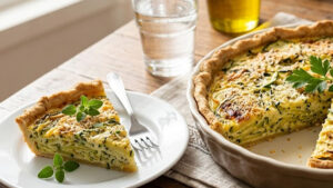 Torta de Abobrinha Verde: receita leve, fácil e nutritiva