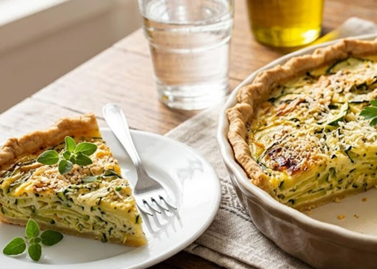 Torta de Abobrinha Verde