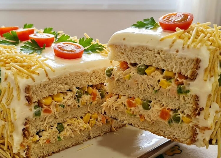 Torta Fria de Frango