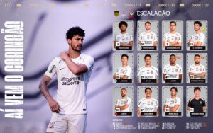 Veja a escalação do Corinthians x Peñarol