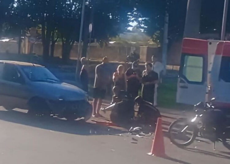 Acidente em Hortolândia deixa motociclista em estado grave