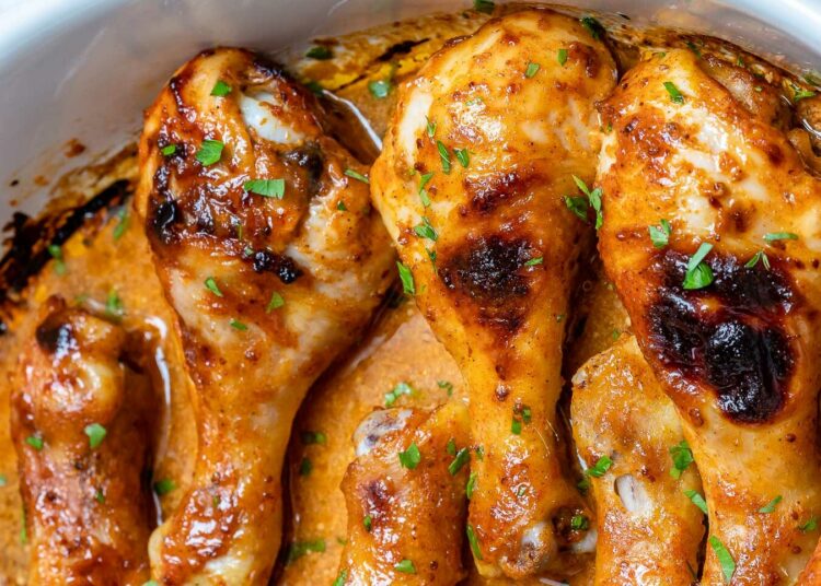 Frango com mostarda